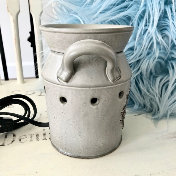Scentsy, Warmer, Full Size, Live Simply, Rustic Grey, Farmhouse, Milk Jug - Picture 4 of 15